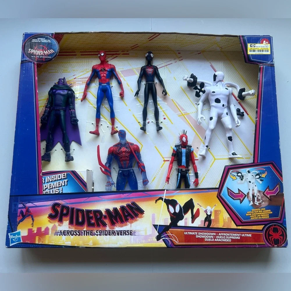 Marvel Spider-Man Ultimate Showdown Action Figure Set - 6pk